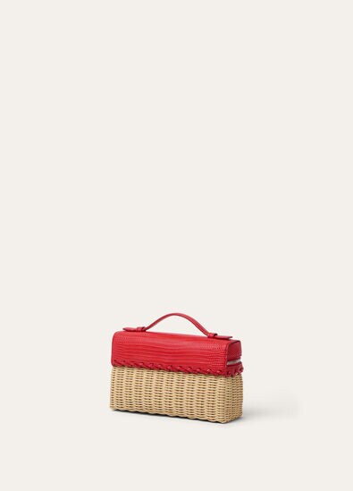 EXTRA POCKET L19 EAST WEST WICKER/LIZARD BC DEC