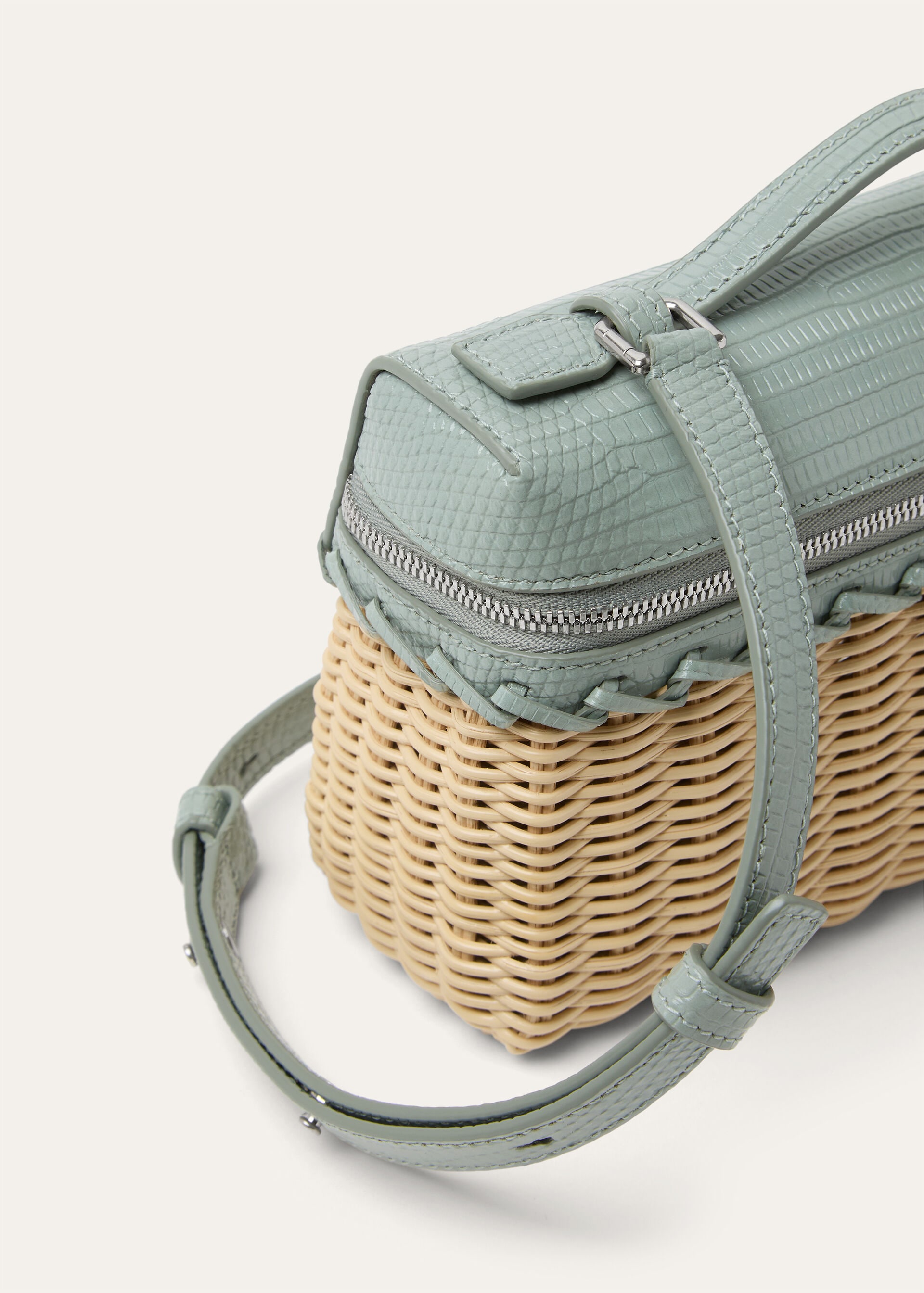 EXTRA POCKET L19 EAST WEST WICKER/LIZARD BC DEC