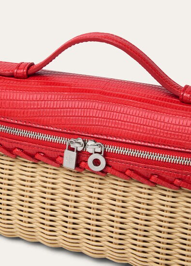 EXTRA POCKET L19 EAST WEST WICKER/LIZARD BC DEC