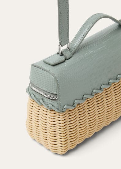 EXTRA POCKET L19 EAST WEST WICKER/LIZARD BC DEC