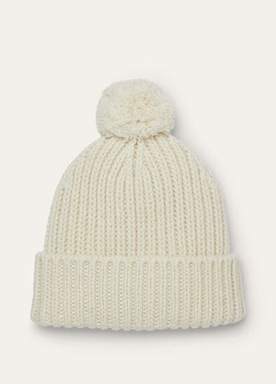 ALPE DI MERA KID BEANIE POM POM CASH GG 3