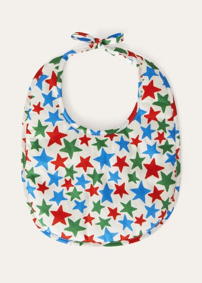 JEMMY BIB HAPPY STARS COTTON