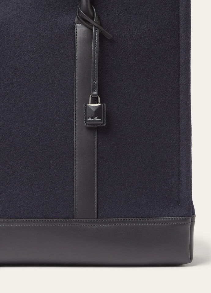 BEAM TOTE SMALL MELTON CASH ROUNDED CALF_FAO6848_B4MG_NR_5
