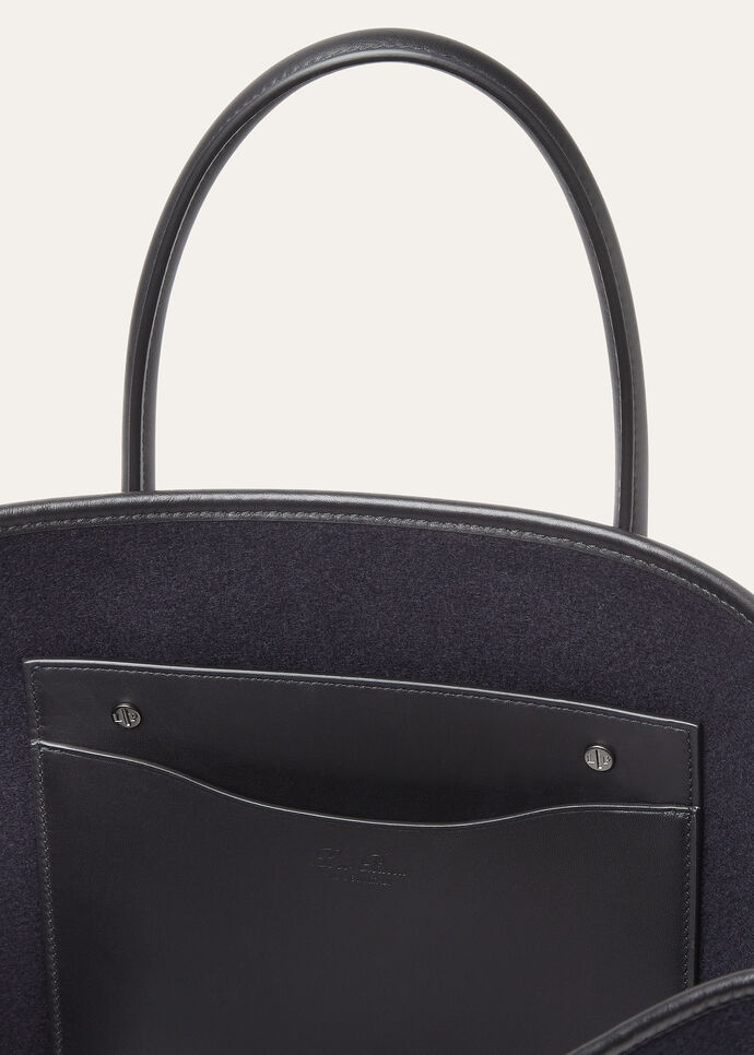 BEAM TOTE SMALL MELTON CASH ROUNDED CALF_FAO6848_B4MG_NR_6