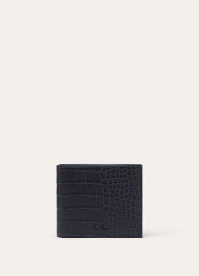 COMPACT WALLET SOFT MATT ALLIGATOR