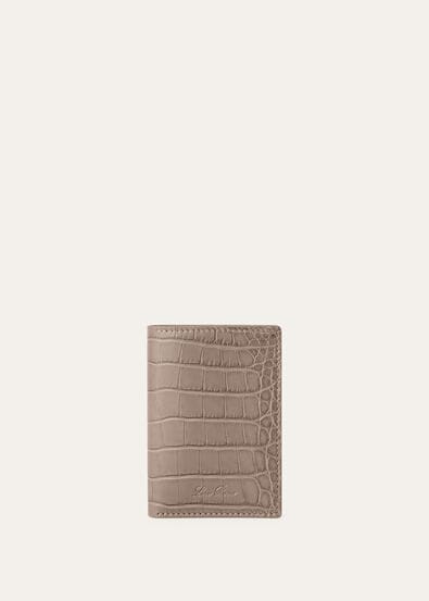 EXTRA BIFOLD CARDHOLDER SOFT MATT ALLIGATOR