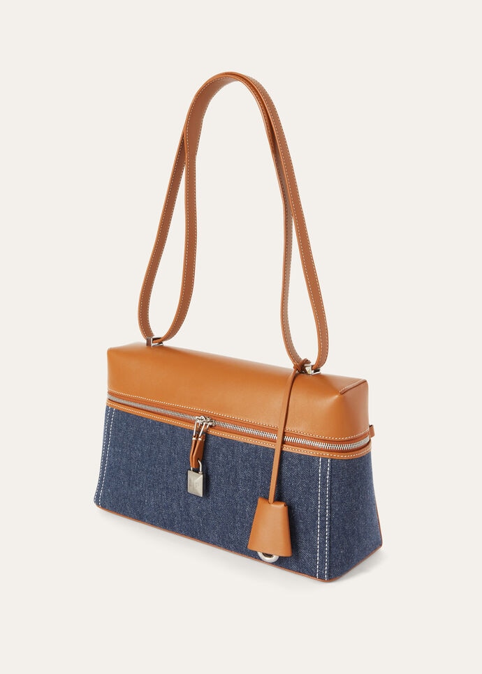 EXTRA BAG L27 DENIM FLOWER ROUNDED CALF_FAO6960_B4M7_NR_4