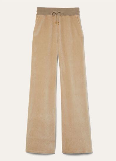 BALMUCCIA PANTS VELOUR COTTON CASH