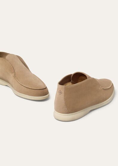 OPEN WALK SUEDE SHEARLING