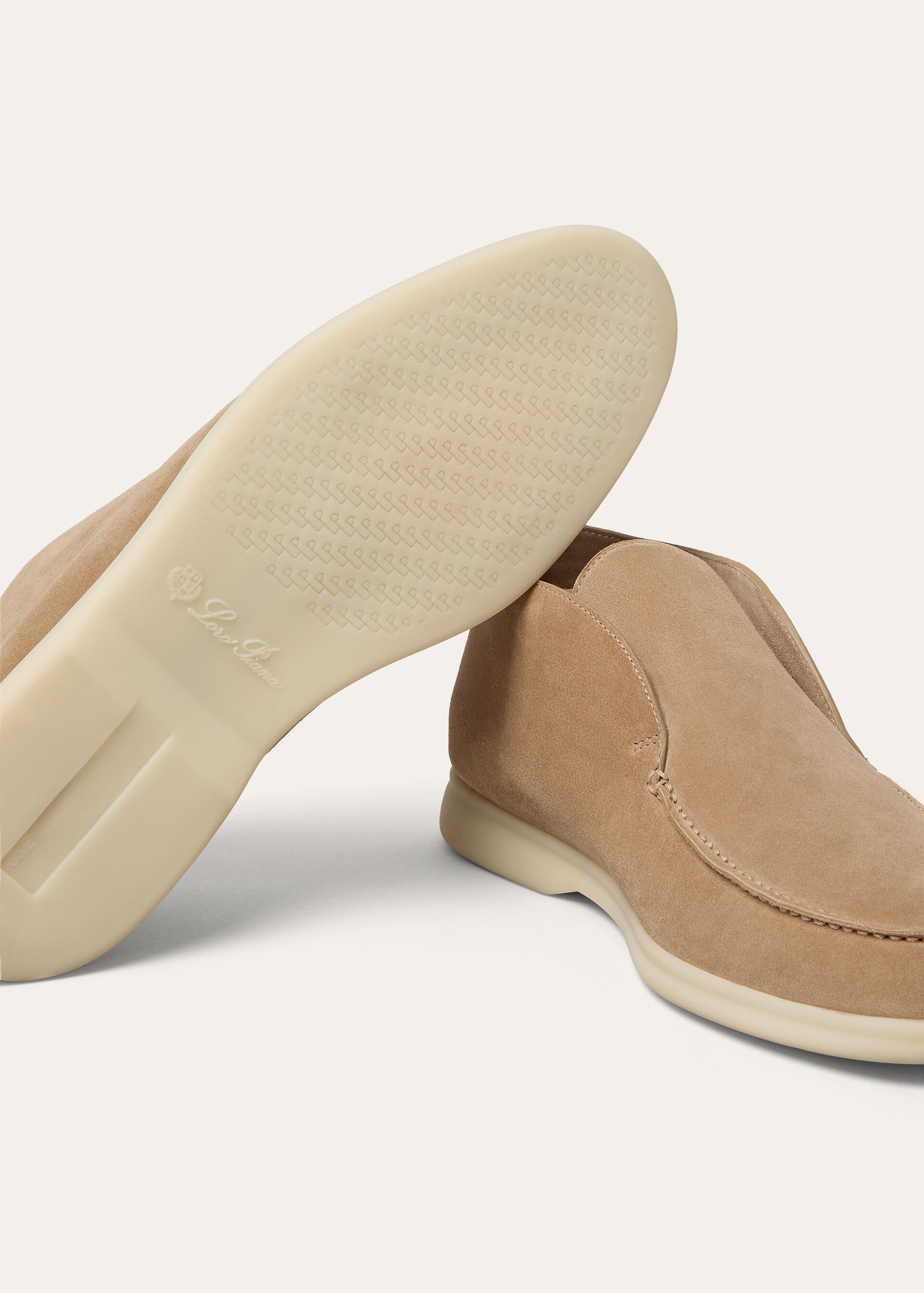 OPEN WALK SUEDE SHEARLING