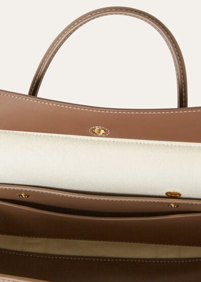 LOOM L25 CASHMERE SILK DIAMOND ROUNDED LEATHER