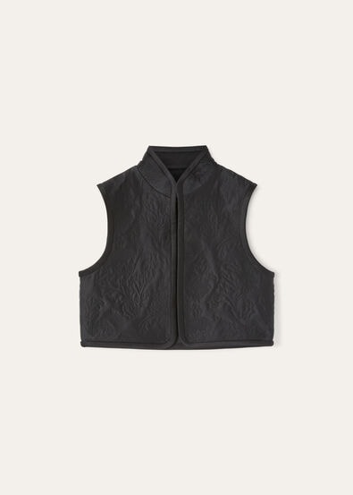 TONY EMBROIDERED VEST SATIN MIREILLE