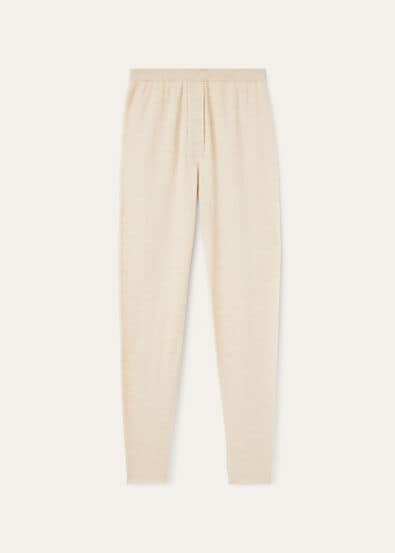 COCOONING NATURAL RIBS TROUSERS CASH GG 18