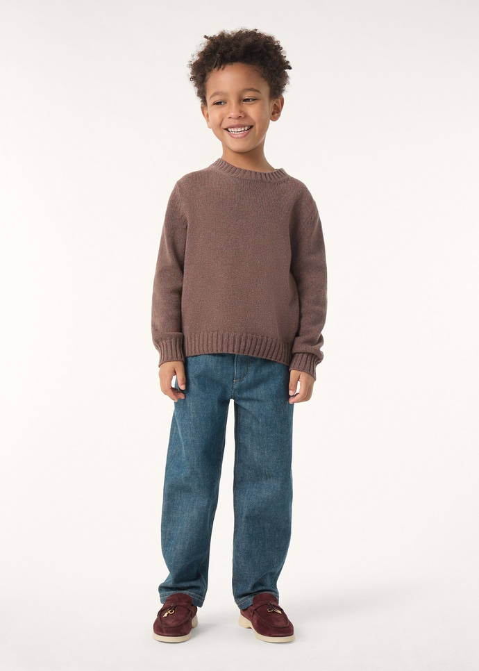 PARKSVILLE KID CREWNECK SWEATER BABY CASH GG 8_FAO7091_H10V_2