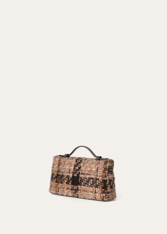 EXTRA POCKET L19 ANDRE' TWEED ROUNDED CALF CH LS_FAO7133_T1MD_NR_3