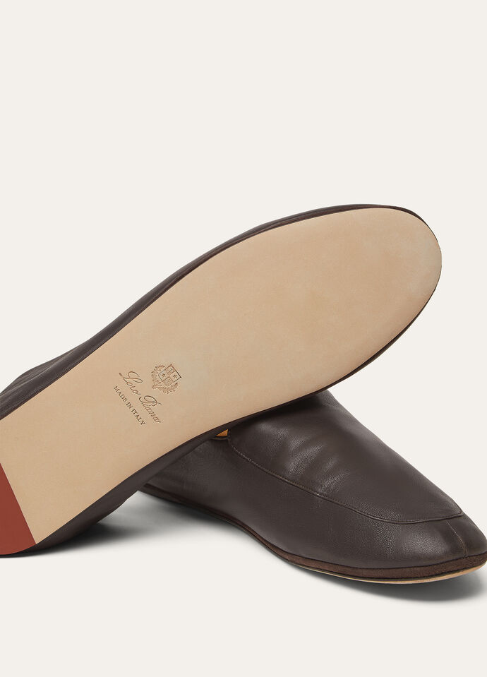 Anton Walk Loafer Lambskin Moka | Loro Piana US