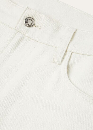 QUARONA TROUSERS DENIM FLOWER