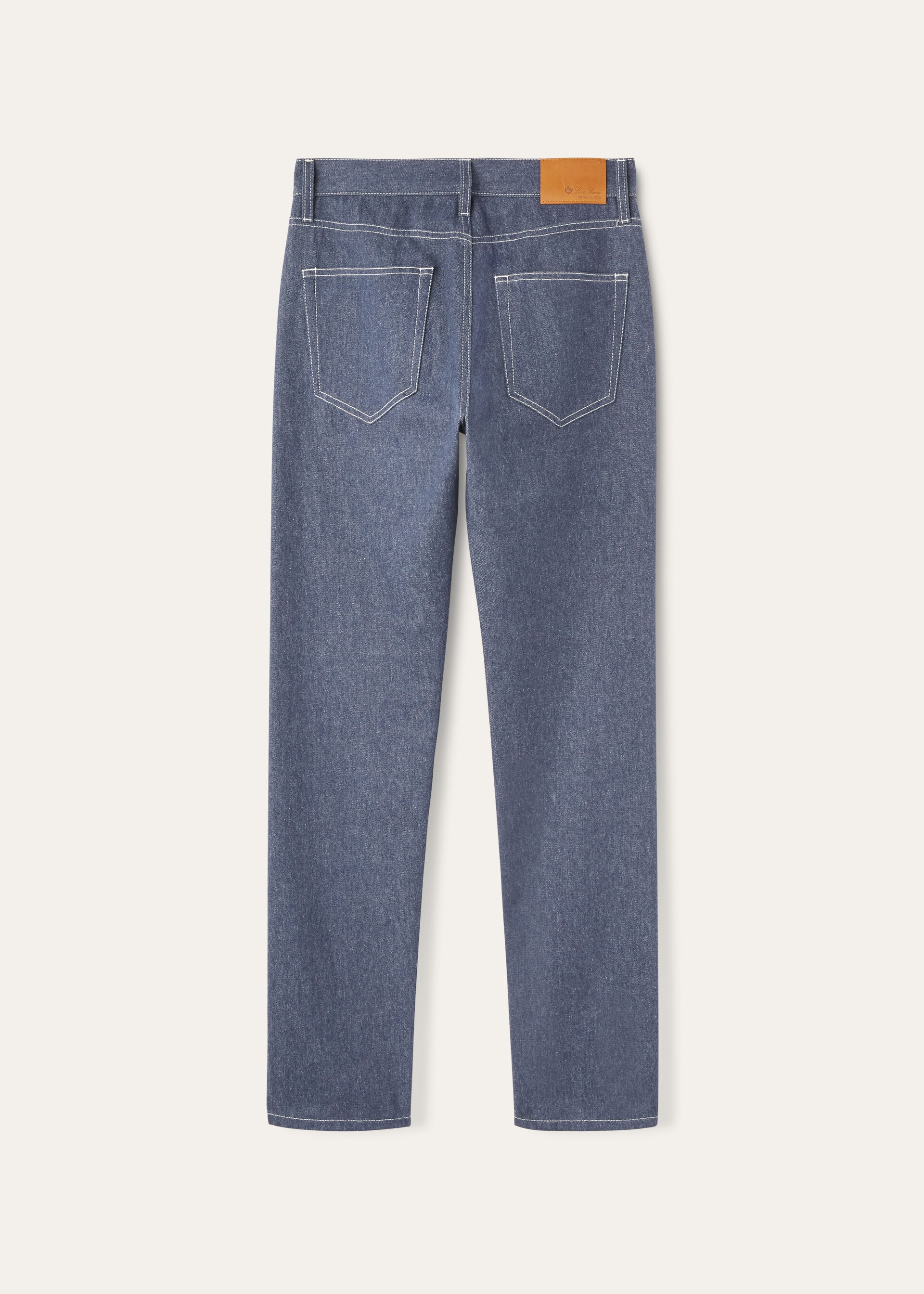QUARONA TROUSERS DENIM FLOWER