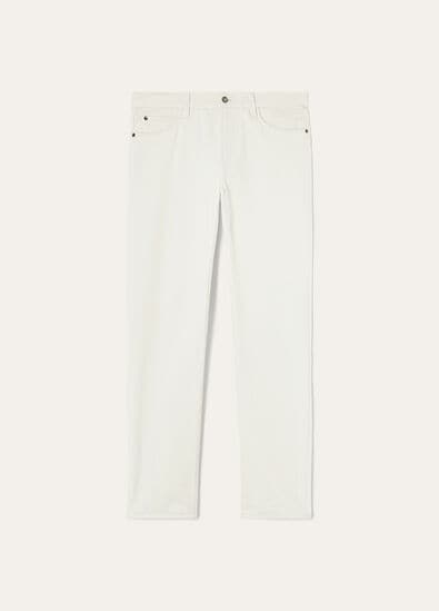 QUARONA TROUSERS DENIM FLOWER