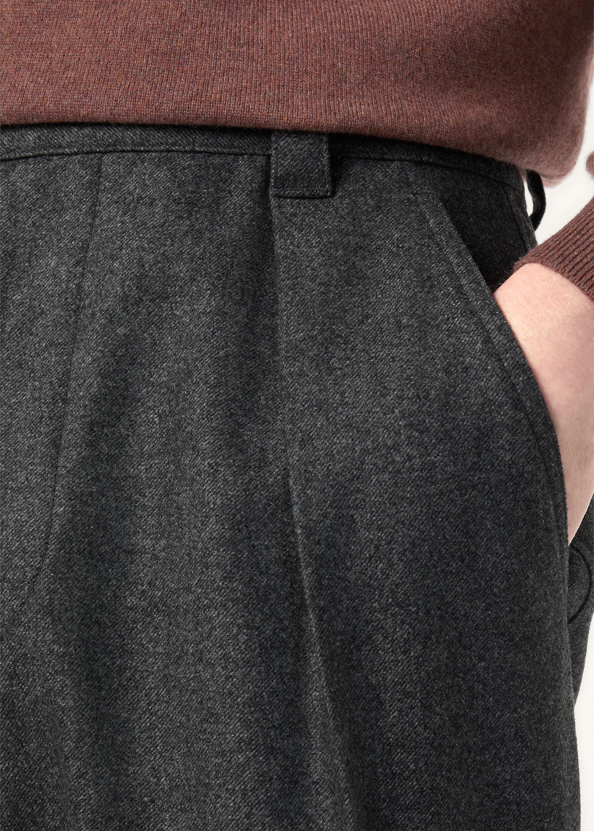 REINGA TROUSERS WISH CASH FLANNEL