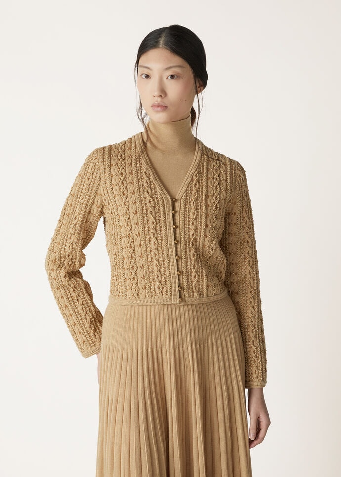 LUCIOLE EMBR. CARDIGAN SWEATER CASH BLEND GG 18_FAO7287_20CM_3