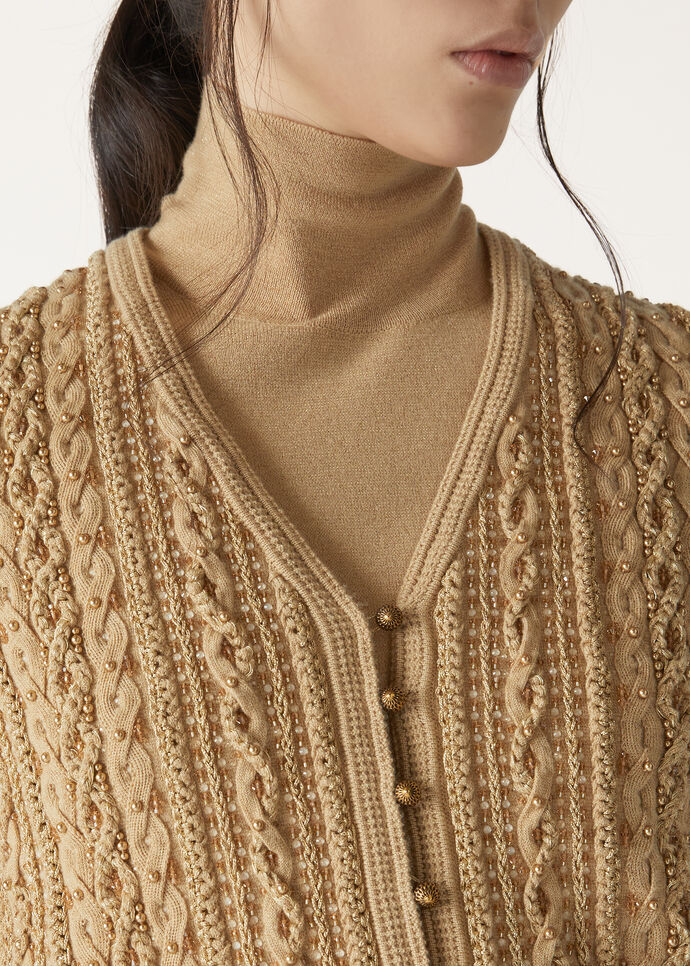 LUCIOLE EMBR. CARDIGAN SWEATER CASH BLEND GG 18_FAO7287_20CM_2