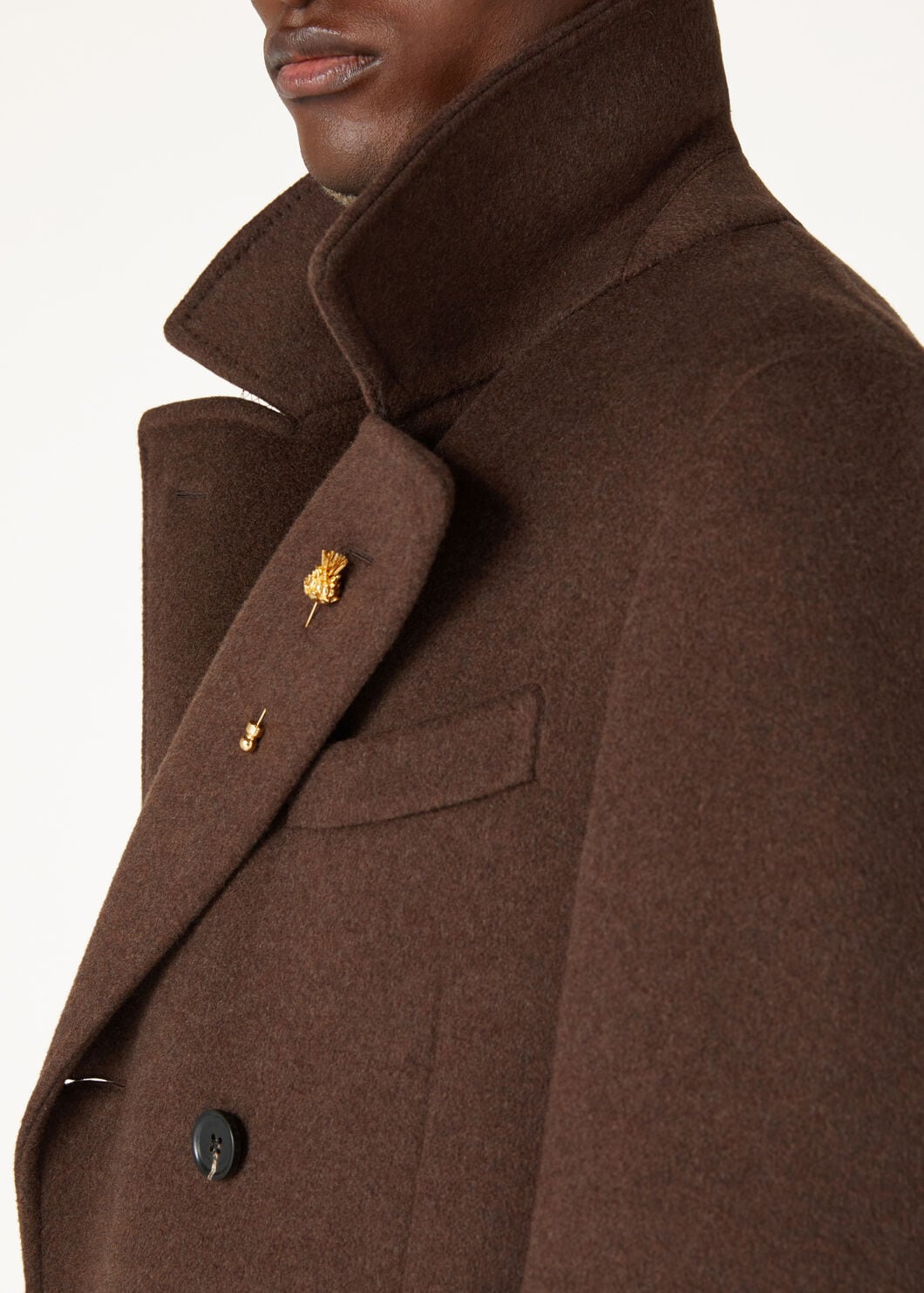 SLP Coat Baby Cashmere Cocoa Truffle Melange | Loro Piana FR SLP Coat Baby Cashmere Cocoa Truffle Melange | Loro Piana FR
