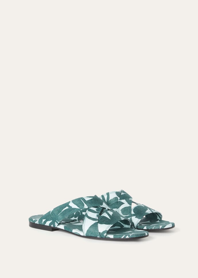 YUKI FLAT MULE PROVENCE GARDEN_FAO7363_T1LU_3