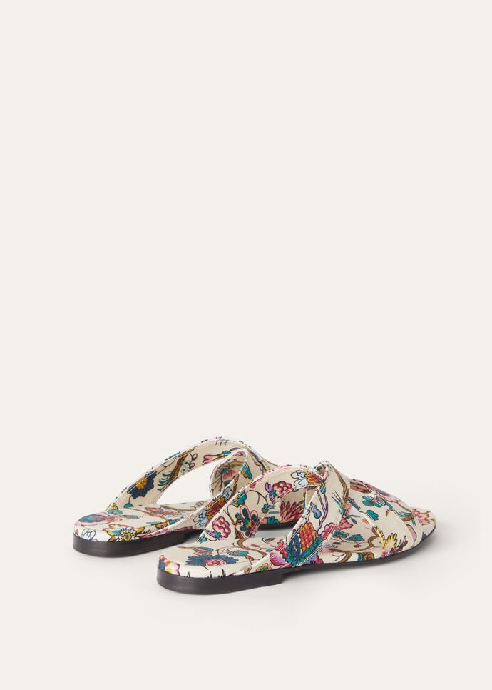 YUKI FLAT MULE VICTORIAN FLOWER_FAO7364_T1L6_3
