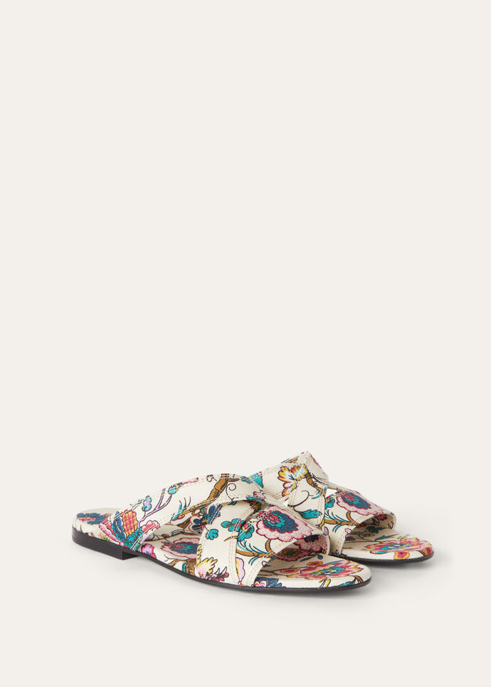 YUKI FLAT MULE VICTORIAN FLOWER_FAO7364_T1L6_2