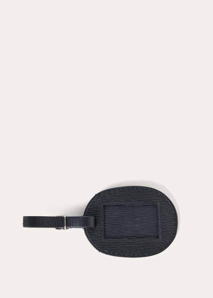 LUGGAGE TAG OVAL ZIBELINE LEATHER_FAO7378_W1BI_NR_1