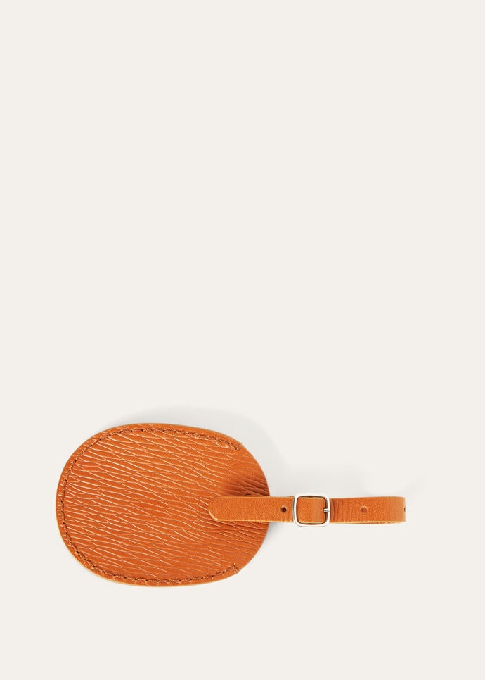 LUGGAGE TAG OVAL ZIBELINE LEATHER_FAO7378_L0C1_NR_2