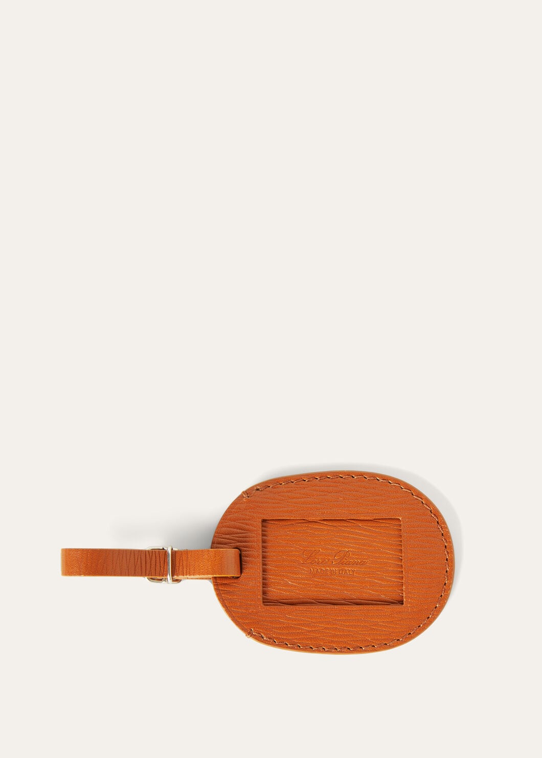 LUGGAGE TAG OVAL ZIBELINE LEATHER_FAO7378_L0C1_NR_1