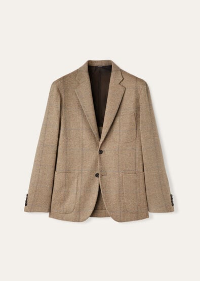 DONATO SB JACKET TWEED CHEVIOT