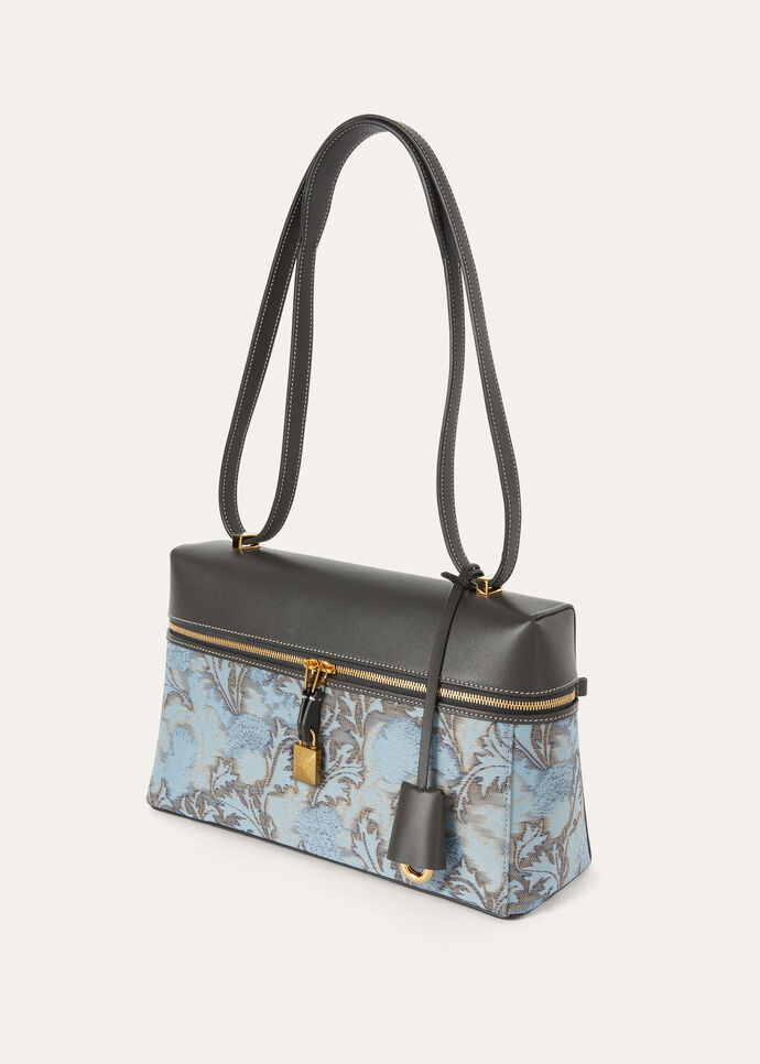 EXTRA BAG L27 CARDO JACQUARDE/ROUNDED CALF_FAO7407_B4O4_NR_4