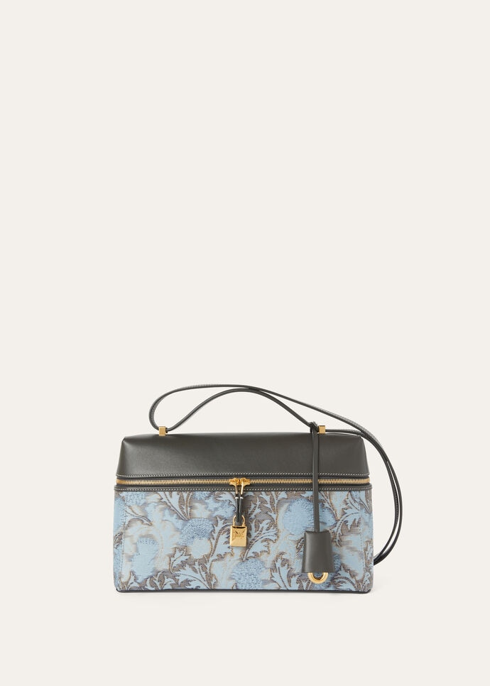 EXTRA BAG L27 CARDO JACQUARDE/ROUNDED CALF_FAO7407_B4O4_NR_2