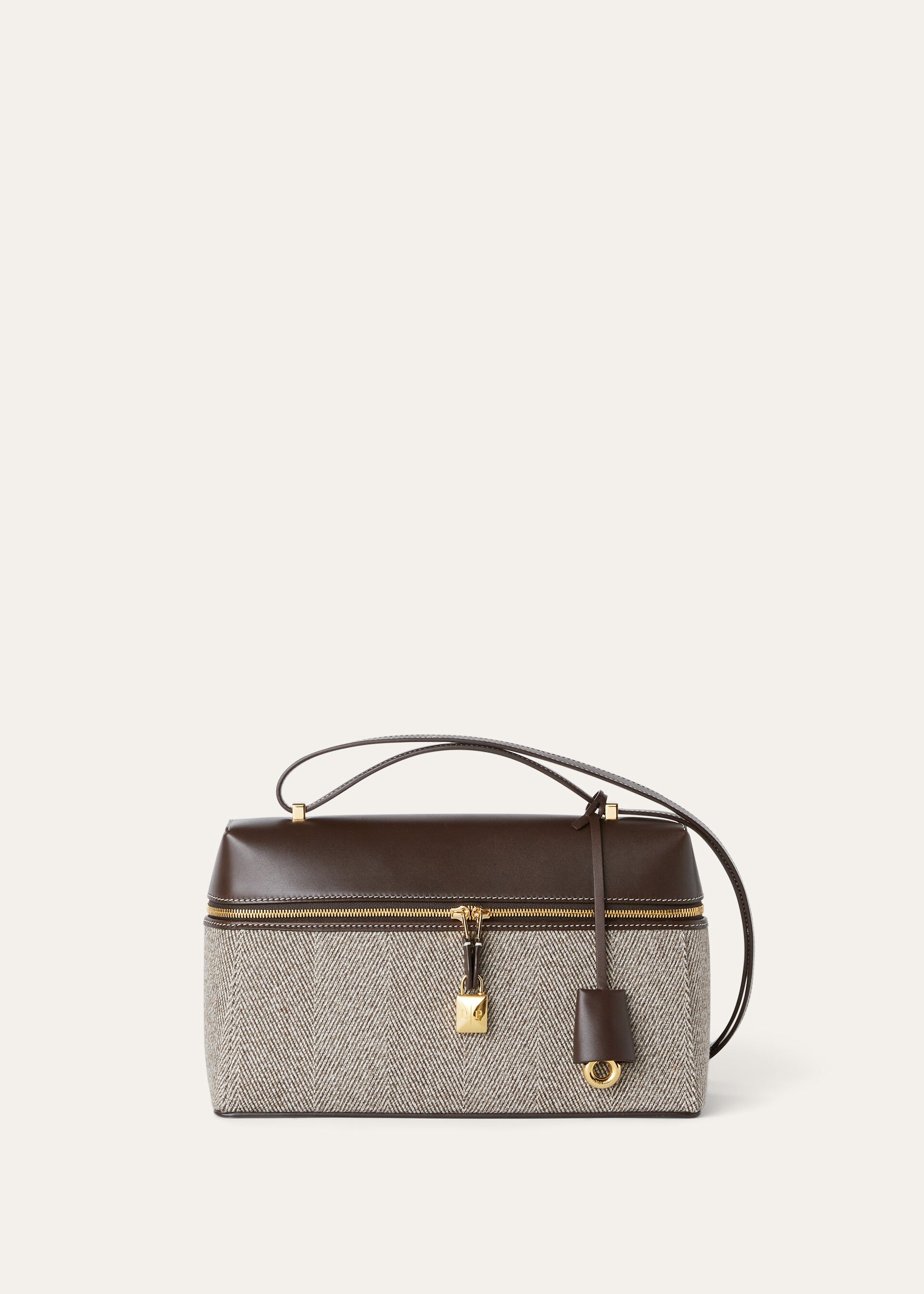 EXTRA BAG L27 PECORA NERA CHEVRON SADDLE LEATHER