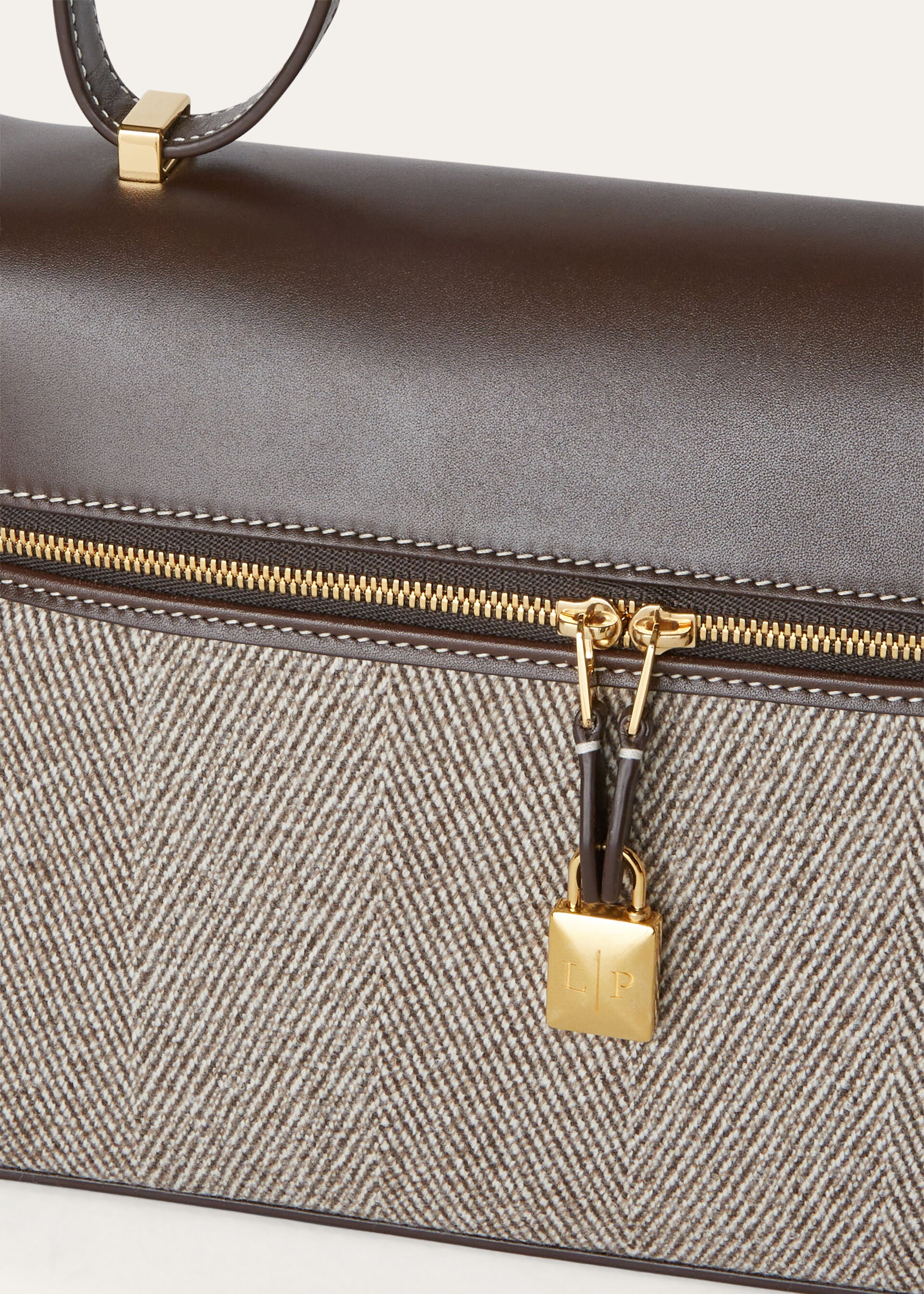 EXTRA BAG L27 PECORA NERA CHEVRON SADDLE LEATHER