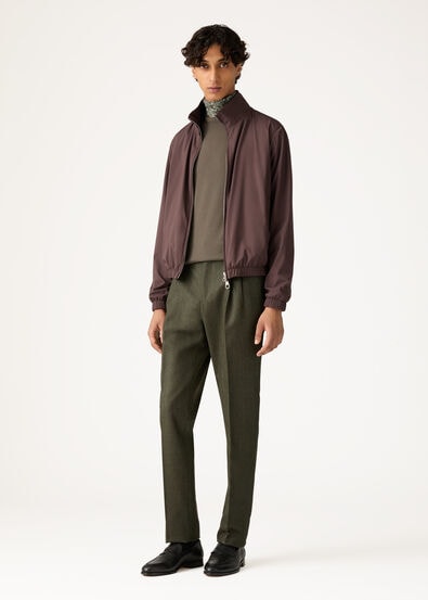 LORO PIANA BOMBER WINDMATE STRETCH STORM