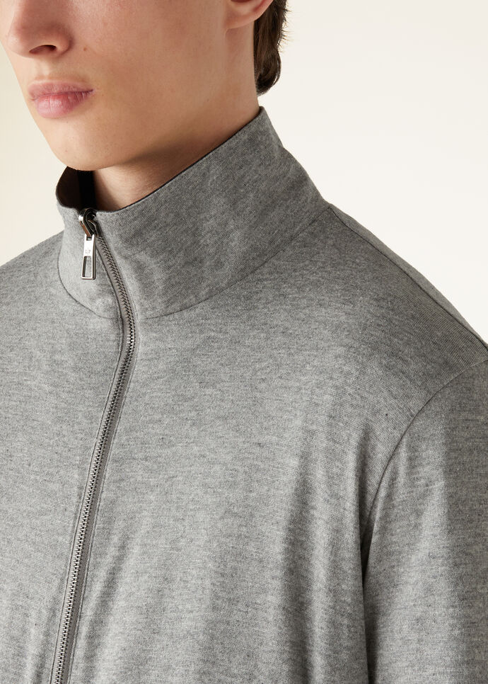 LORO PIANA BOMBER WINDMATE STRETCH STORM_FAO7460_BBT8_2