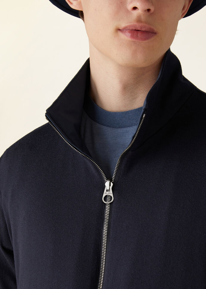 LORO PIANA BOMBER WINDMATE STRETCH STORM_FAO7460_W000_2