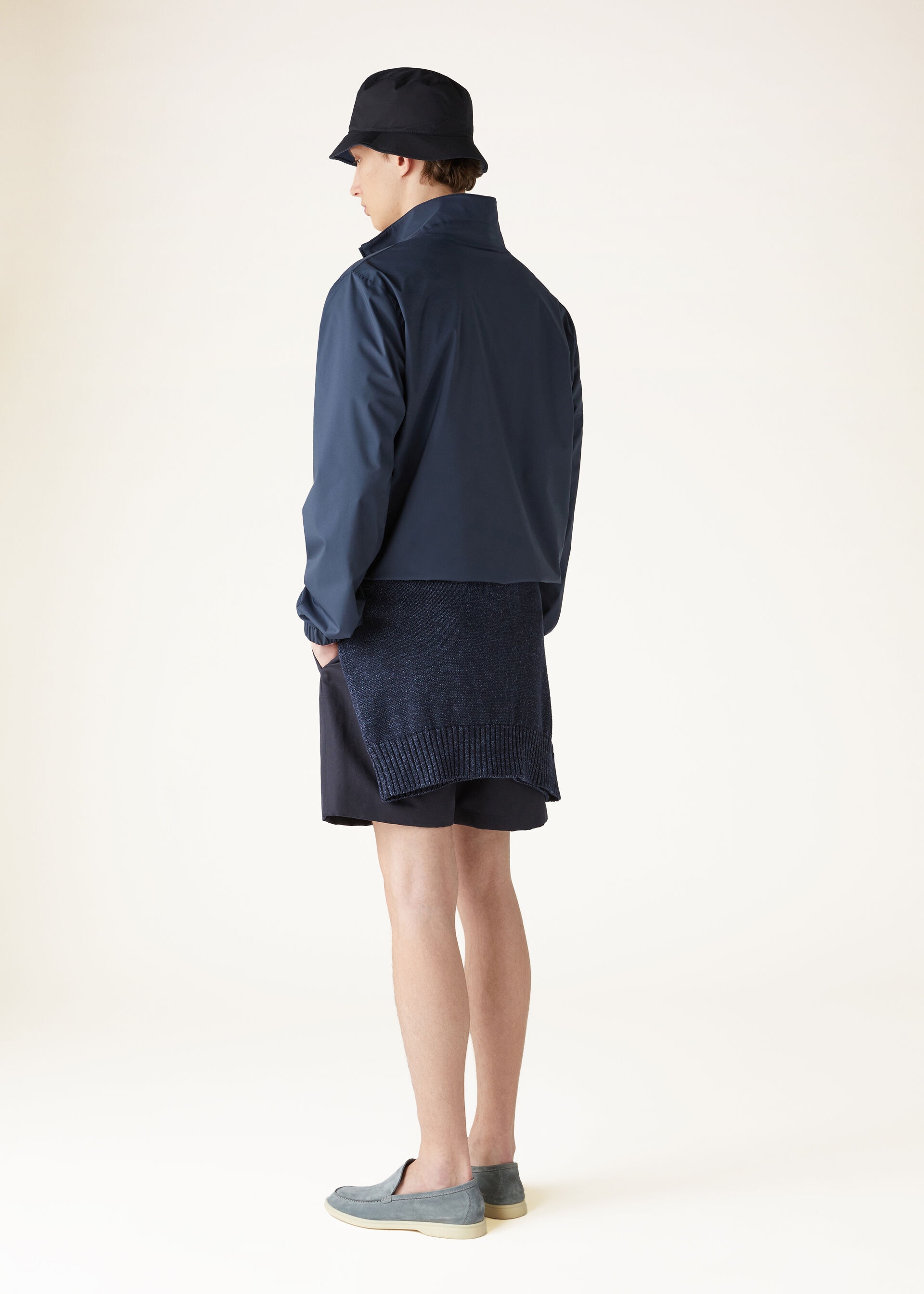 LORO PIANA BOMBER WINDMATE STRETCH STORM