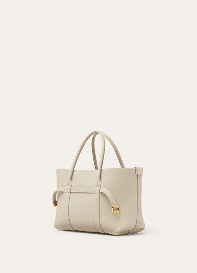 GHIERA SHOPPER SMALL FINE GRAINED LEATHER