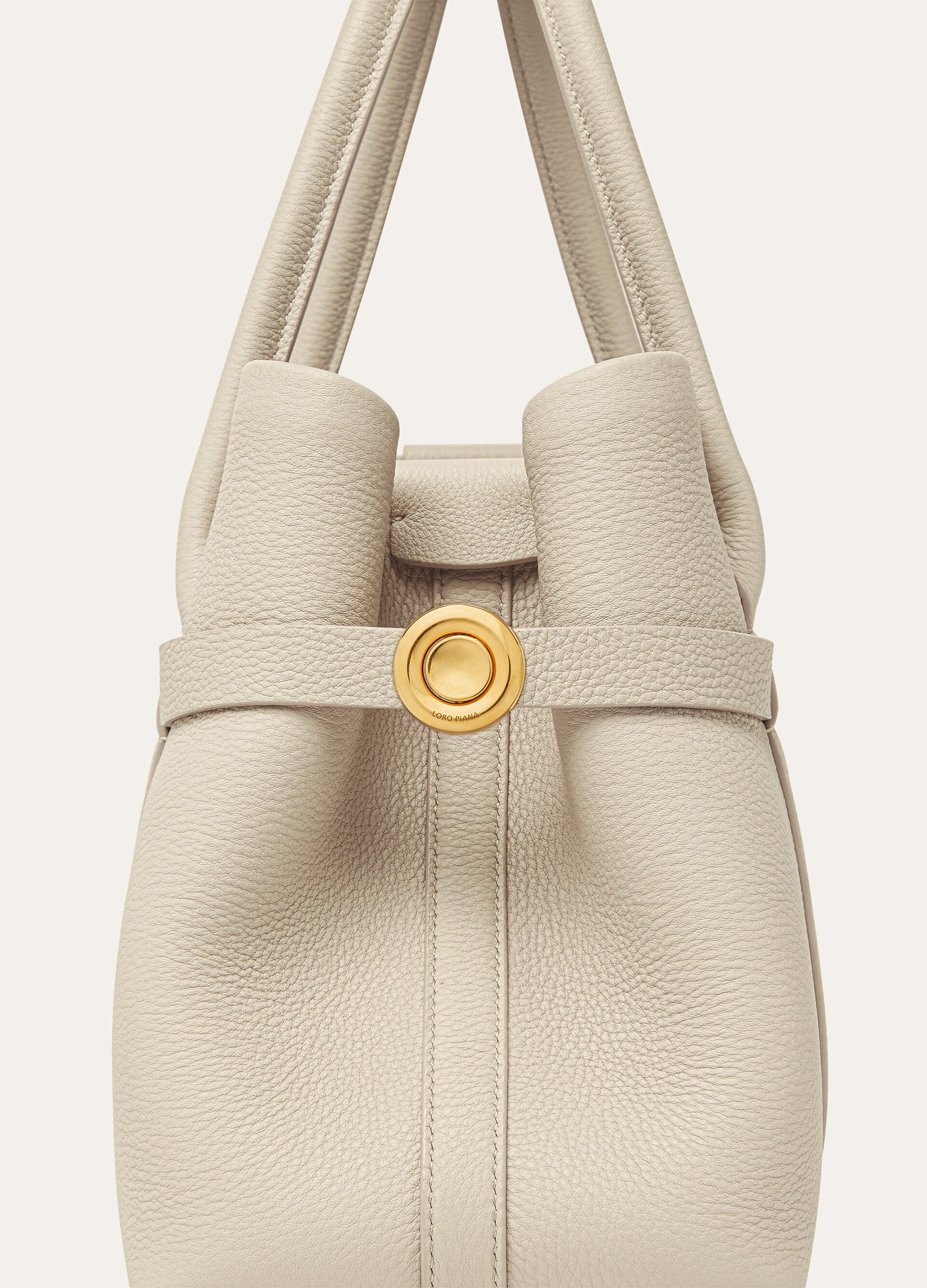 GHIERA SHOPPER SMALL FINE GRAINED LEATHER