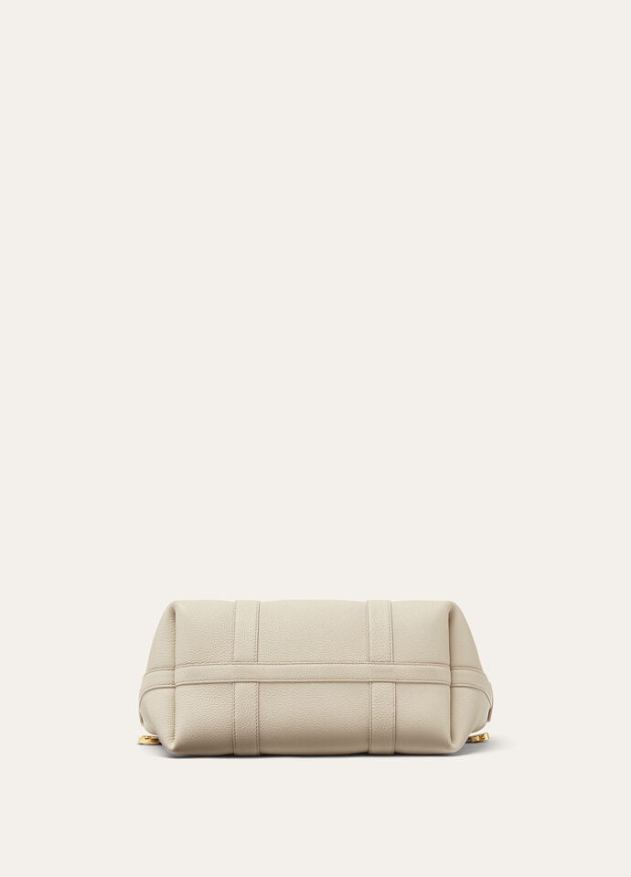 ★Loro Piana★ギエラ ショッパー スモール FAO7477-B4NE Small Ghiera Shopper Cotton, Linen Natural/Caramel Sugar/Sun