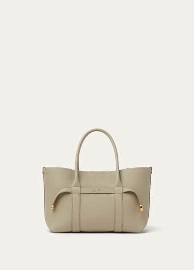 GHIERA SHOPPER SMALL FINE GRAINED LEATHER