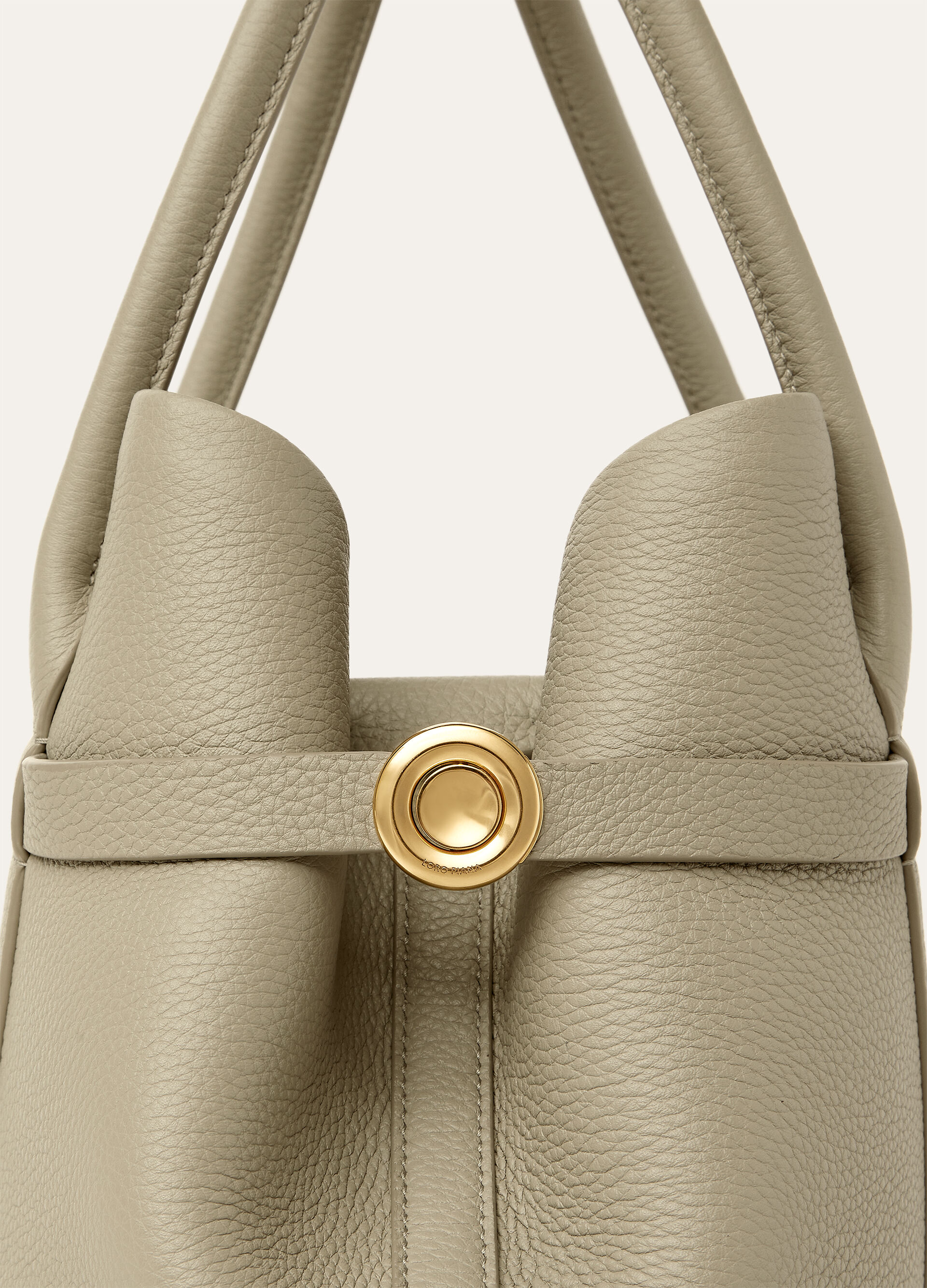 GHIERA SHOPPER SMALL FINE GRAINED LEATHER