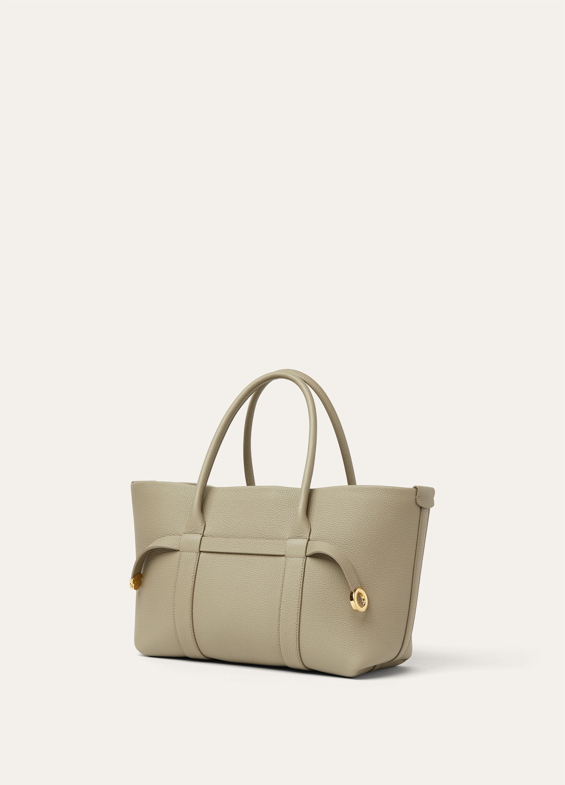 GHIERA SHOPPER SMALL FINE GRAINED LEATHER