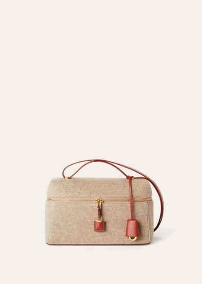 EXTRA BAG L27 CASHMERE/ROUNDED CALF