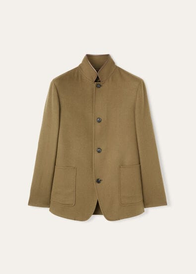 Men washed jersey work jacket uniqlo best sale